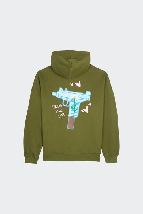 TEALER hoodie Vert