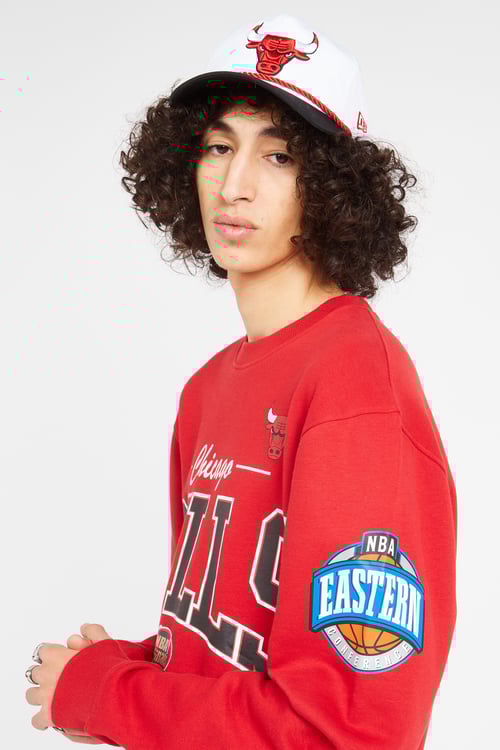 MITCHELL & NESS Sweatshirt Rouge