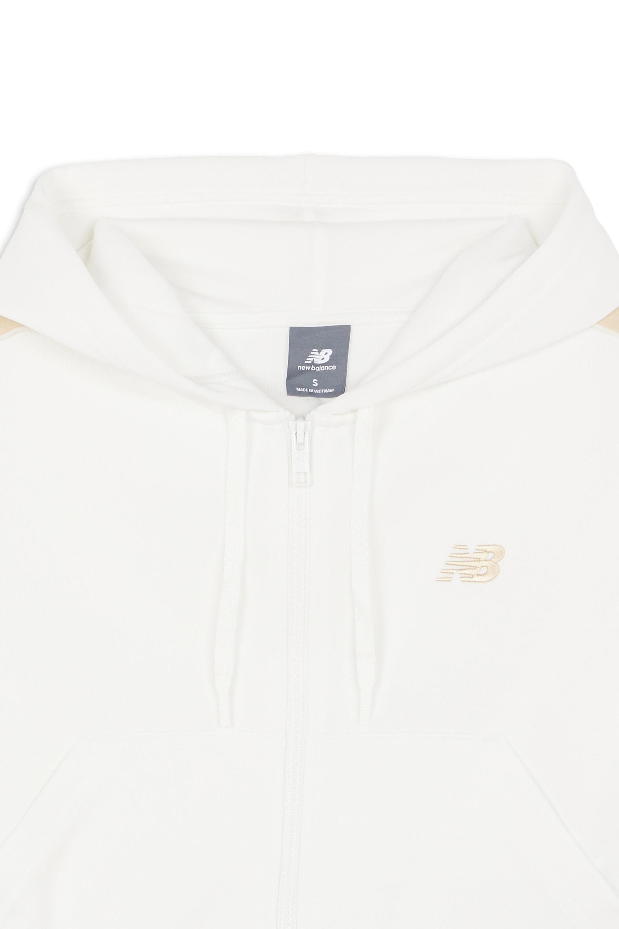 Hoodie zippé NEW BALANCE Blanc