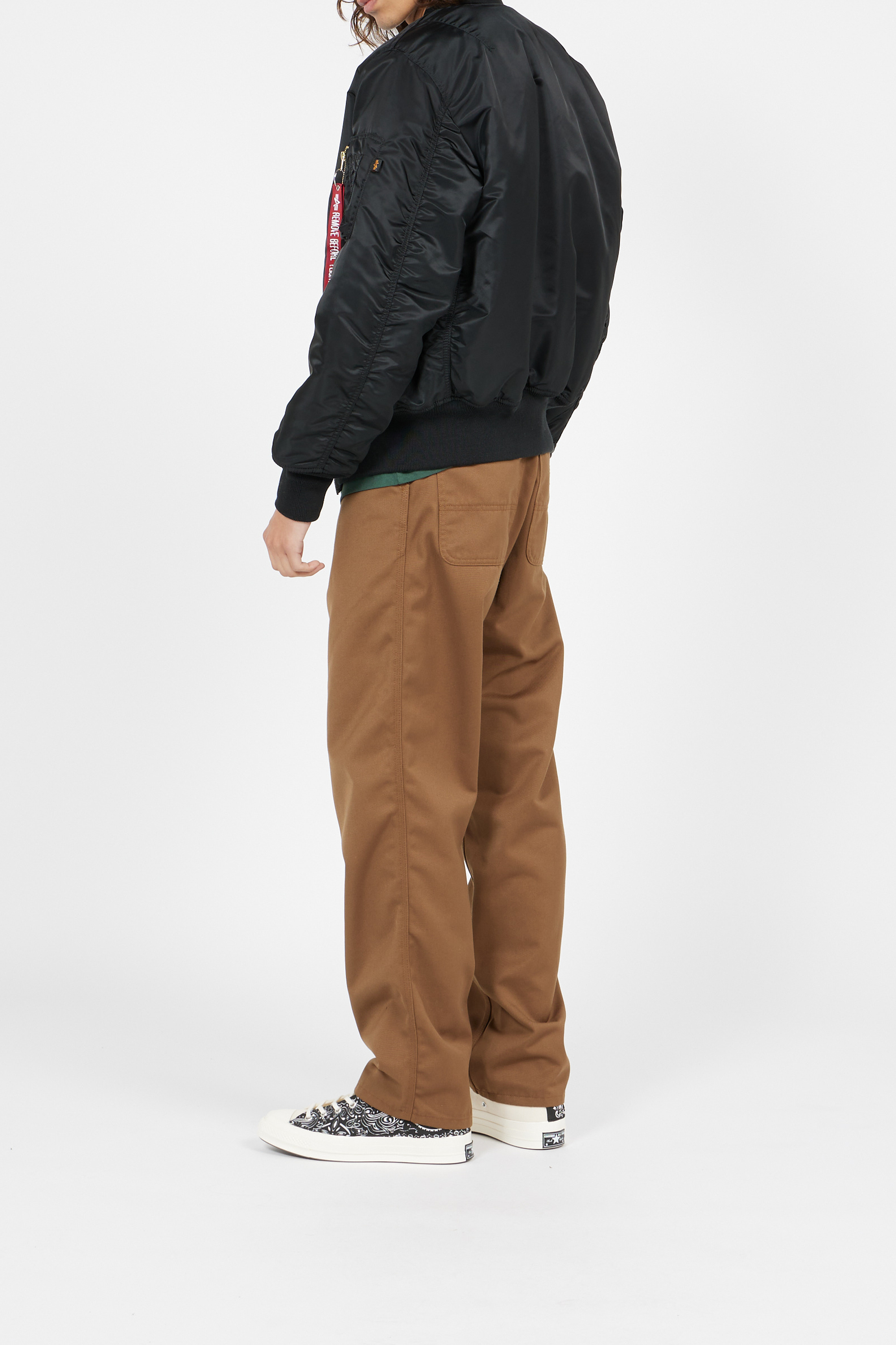 Bomber | Noir ALPHA INDUSTRIES Homme
