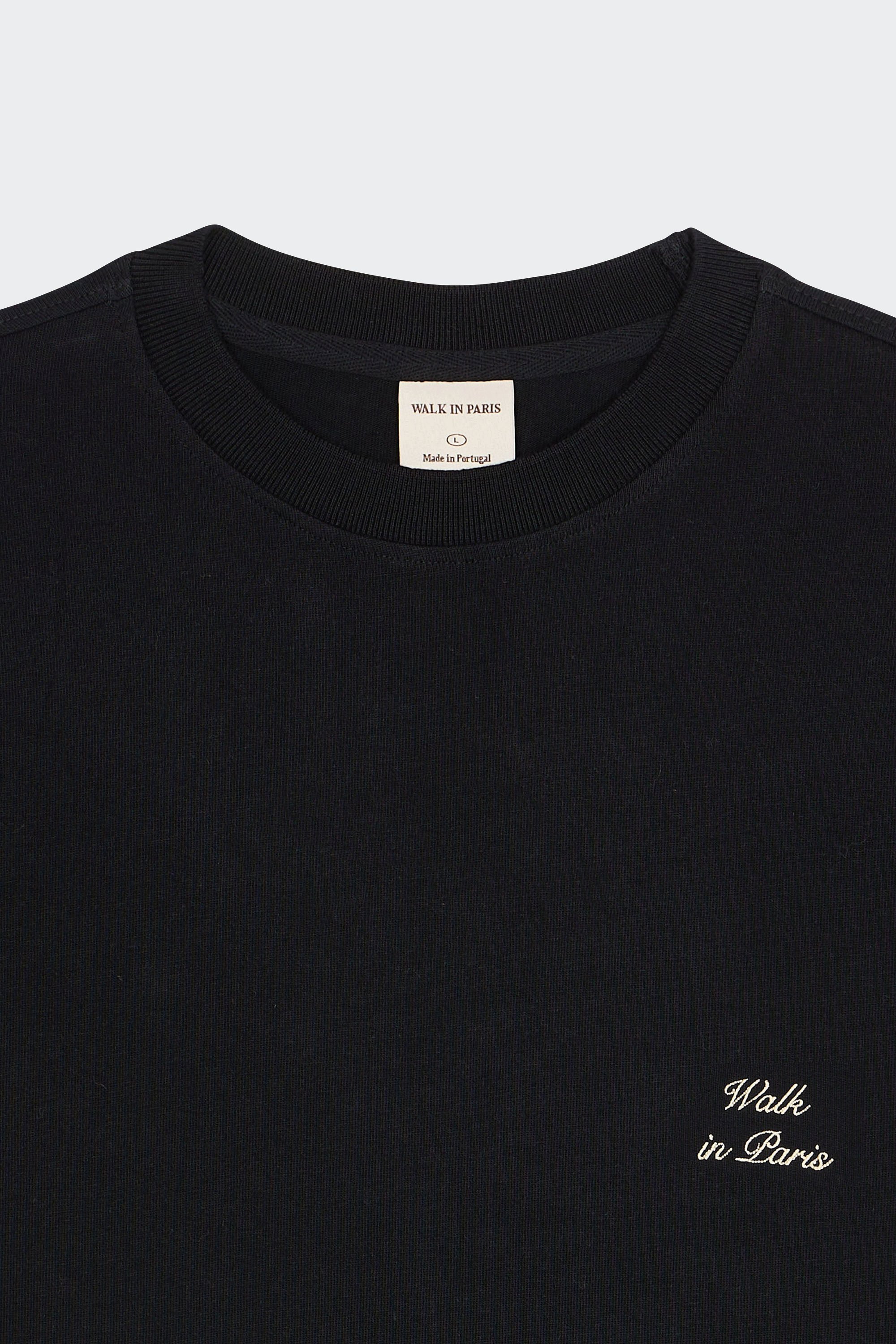 T-shirt | Black by WALK IN PARIS T-shirt Black