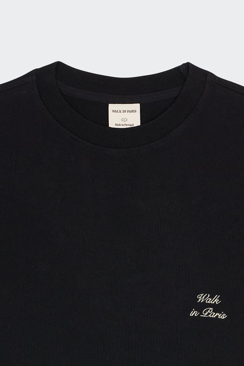 WALK IN PARIS T-shirt Noir