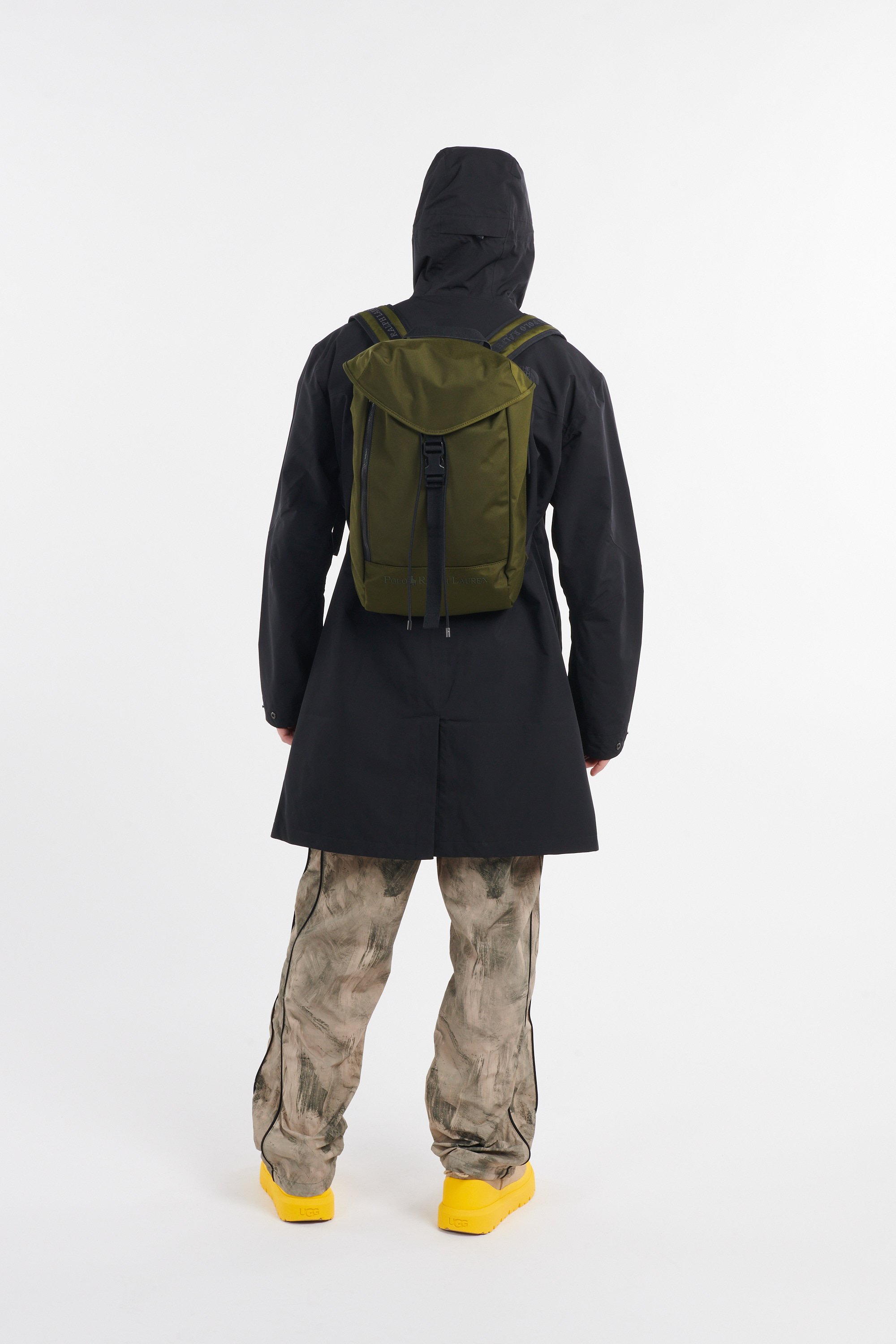 Sac à dos Tonal logo backpack Kaki Polo ralph lauren Homme