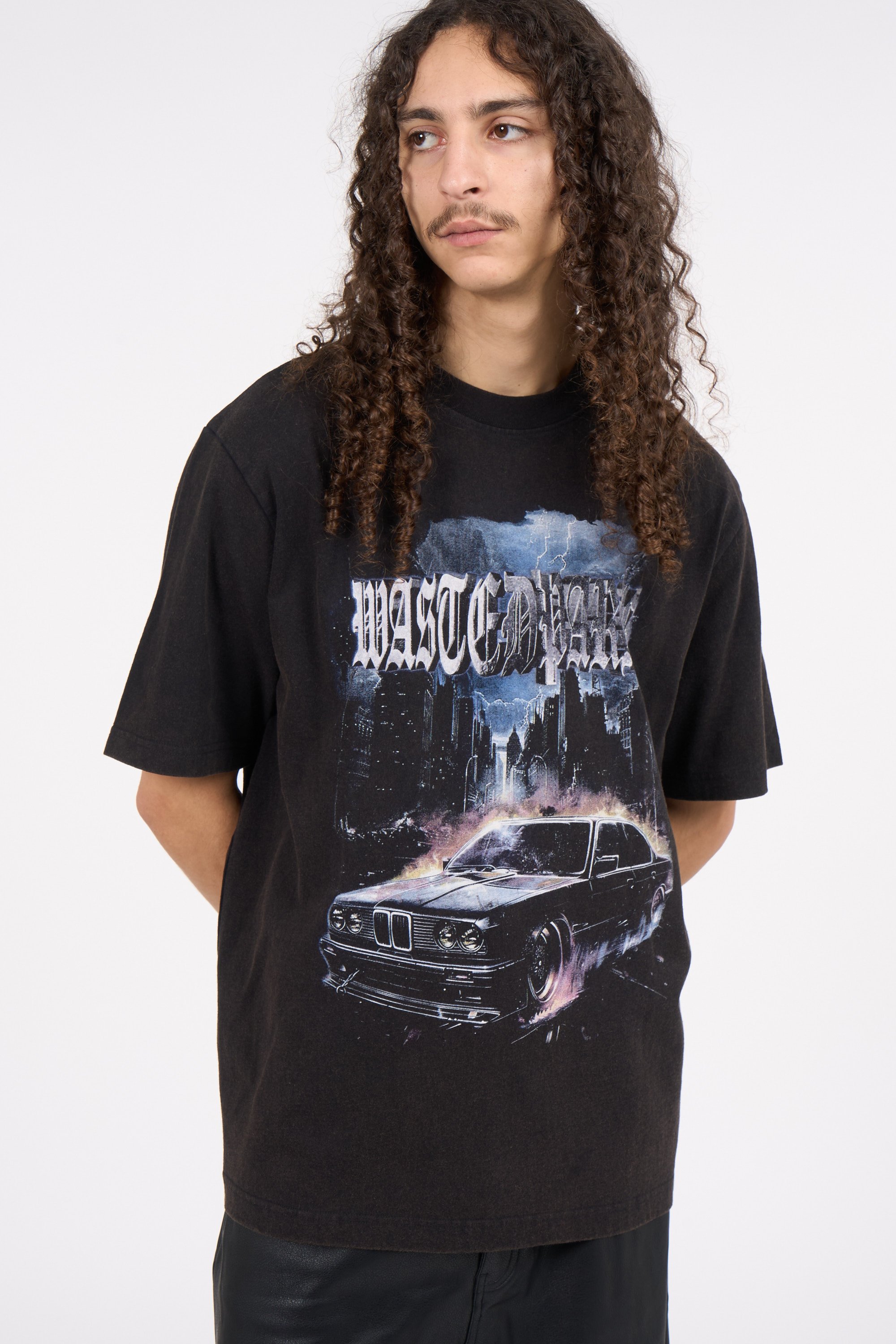 T-shirt | Noir by WASTED T-shirt Noir