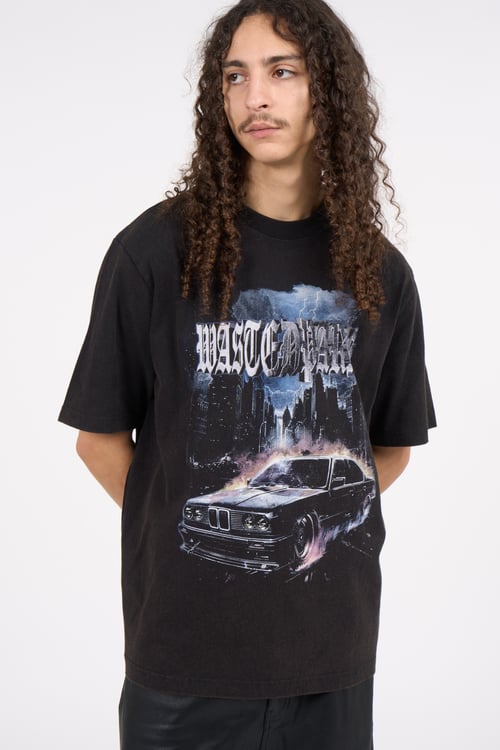 WASTED T-shirt Noir