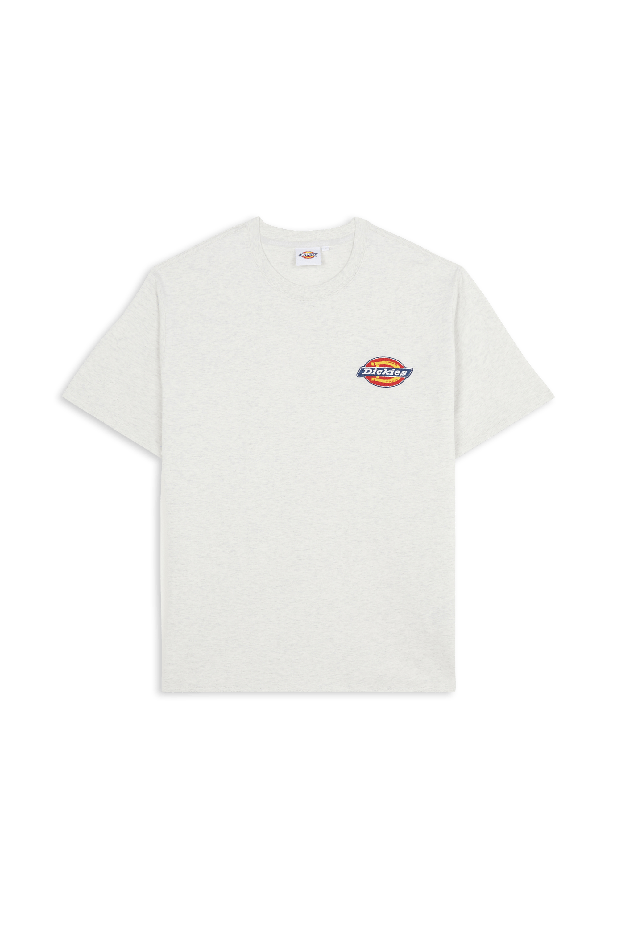 T-shirt TRI COLOR LOGO SS TEE Light grey melange