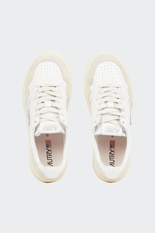 AUTRY Baskets basses Blanc