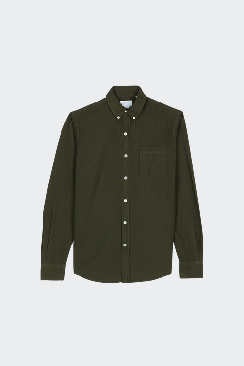 COLORFUL STANDARD chemise Vert