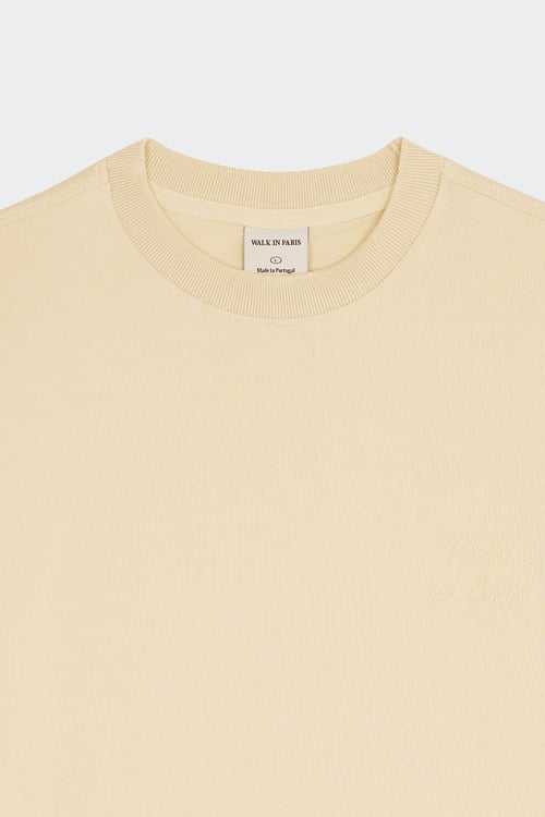 WALK IN PARIS T-shirt Beige
