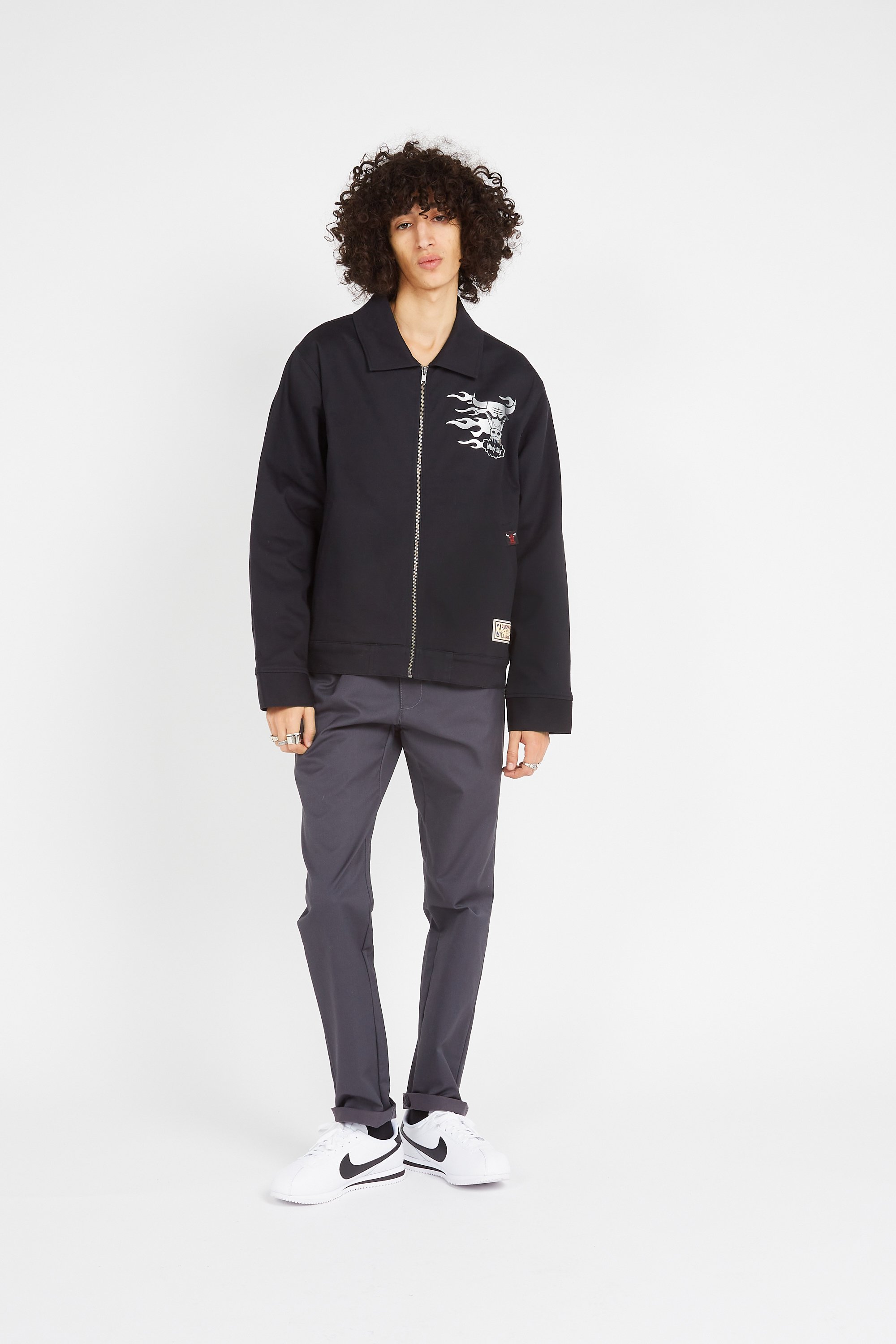 Jacket MITCHELL & NESS Black