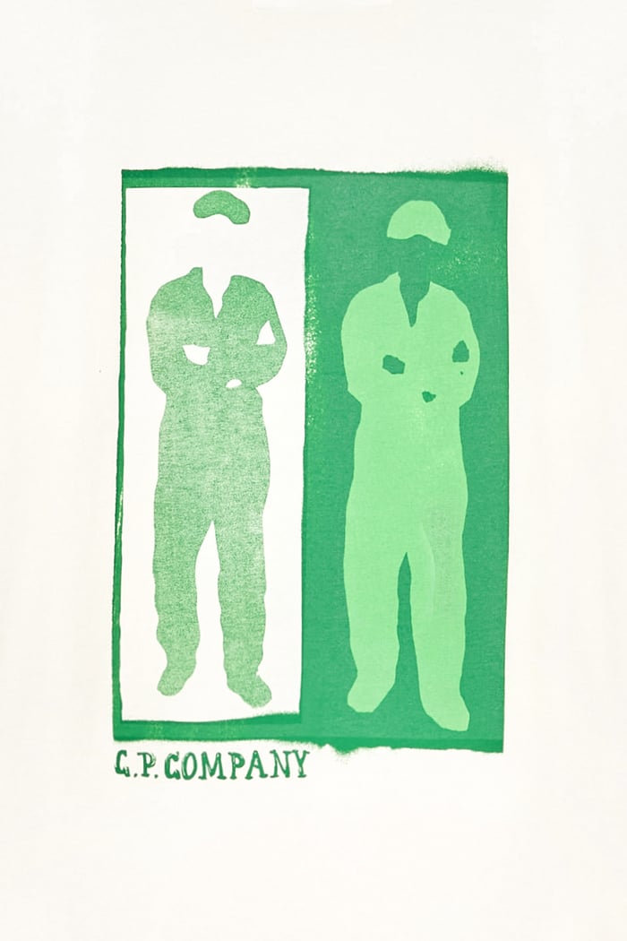 T-shirt | Blanc by C.P. COMPANY T-shirt Blanc