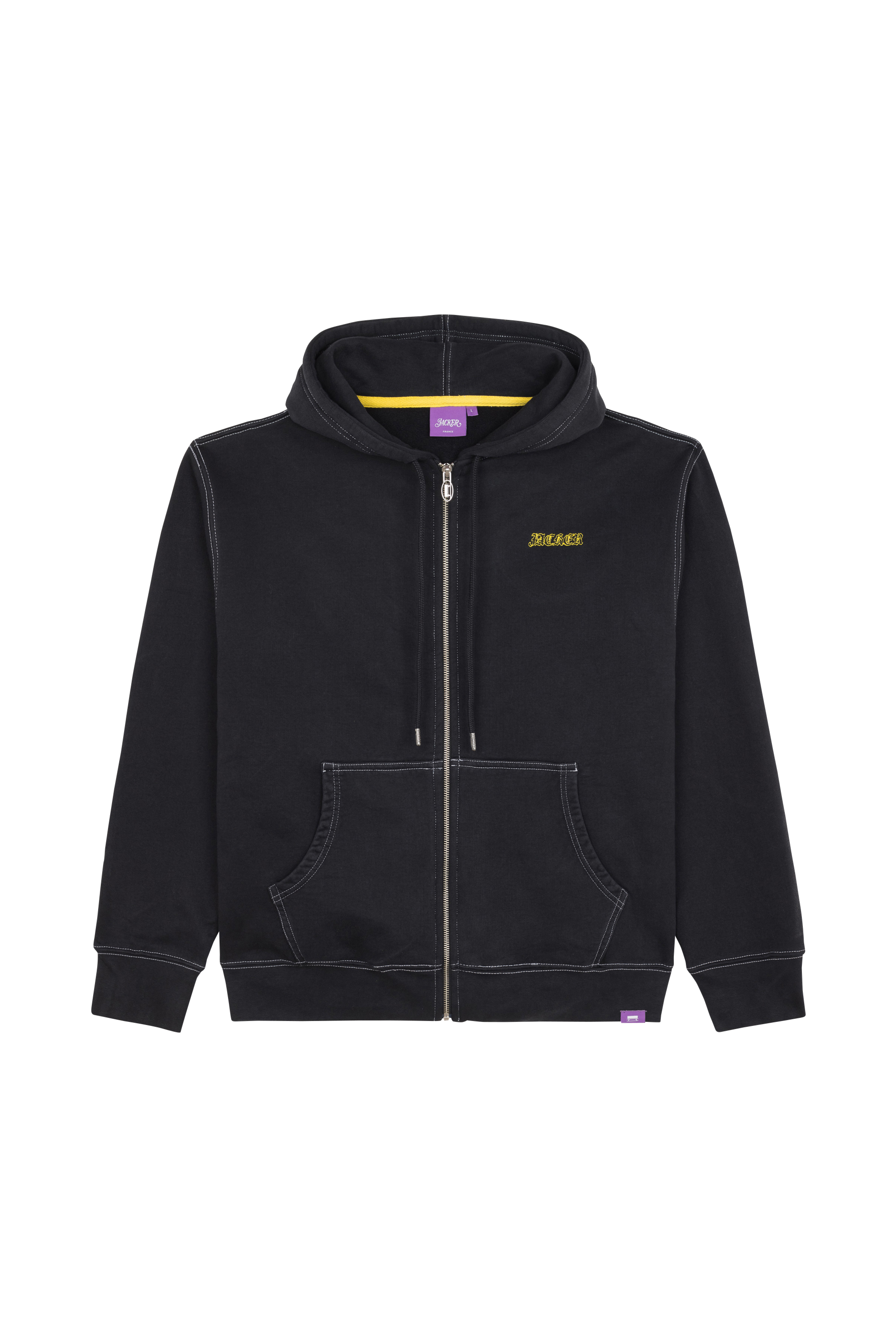 Hoodie zippé Noir