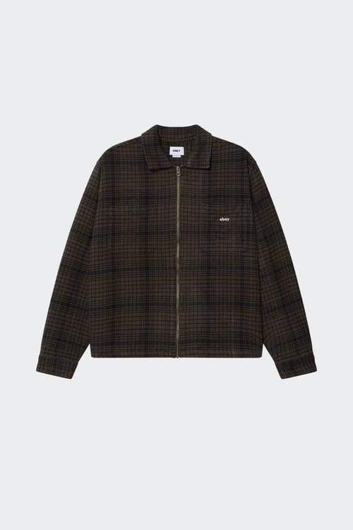 Obey - Veste - Taille S Kaki homme