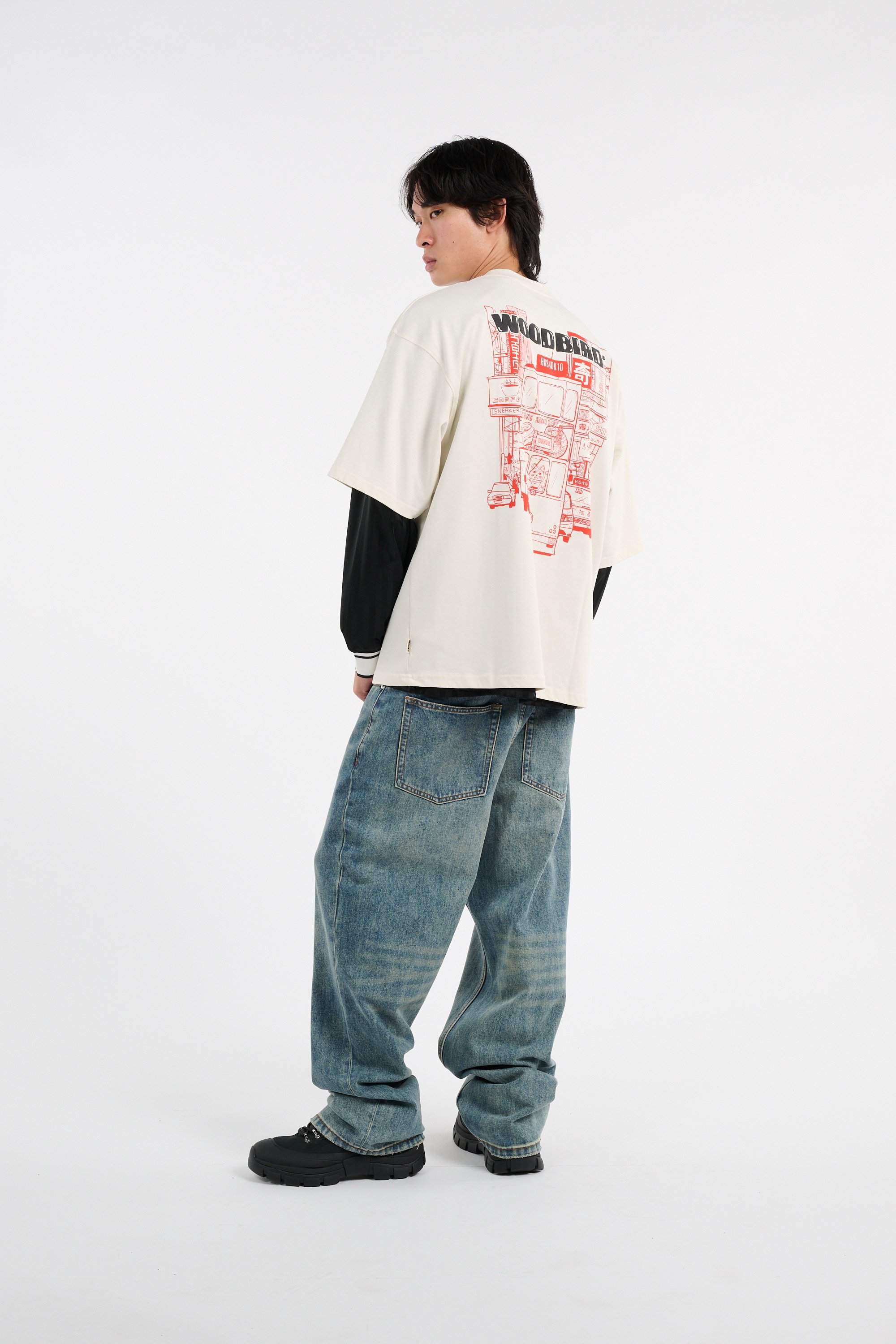 T-shirt | Beige WOODBIRD Homme