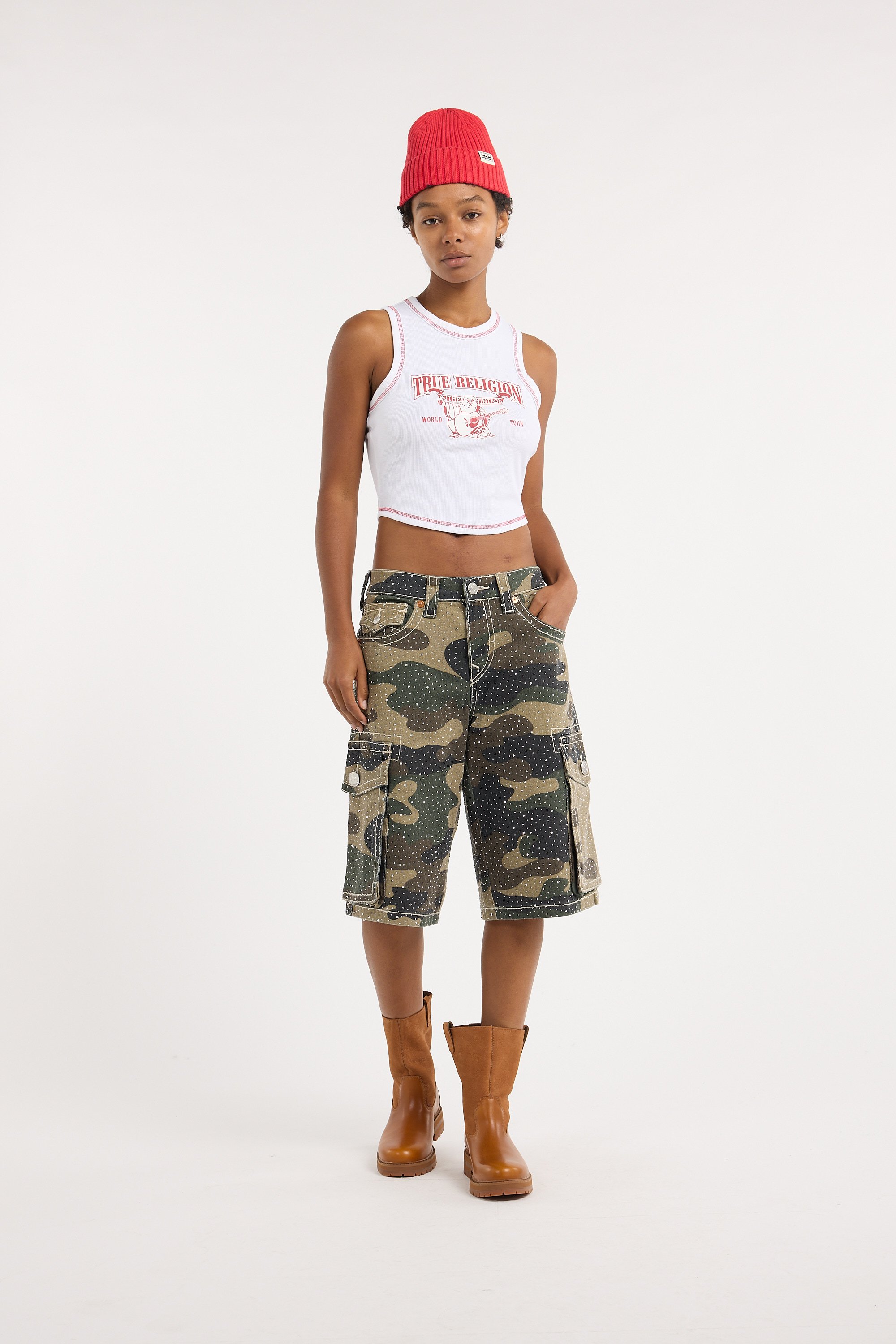 Tank top TRUE RELIGION White