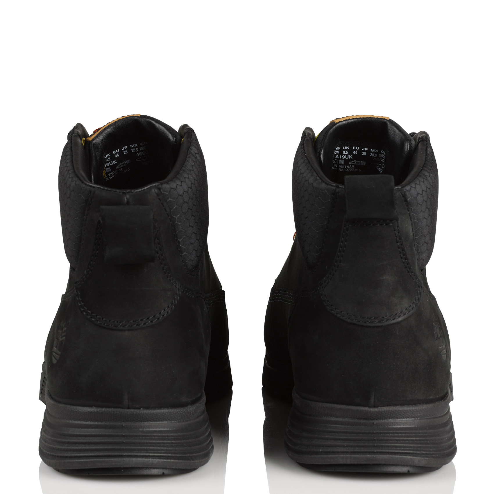 Boots en nubuck  Noir