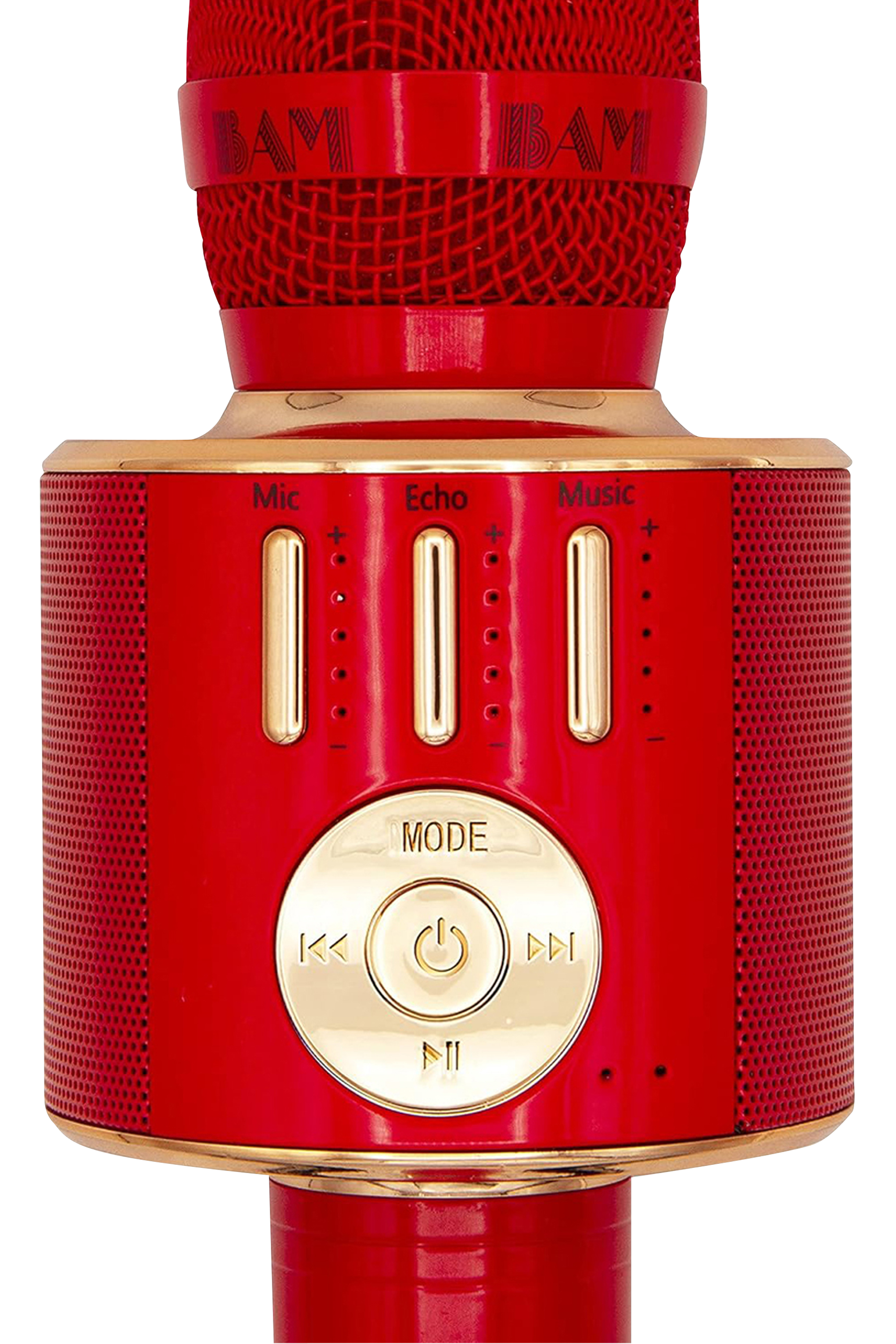 Micro karaoké Rouge