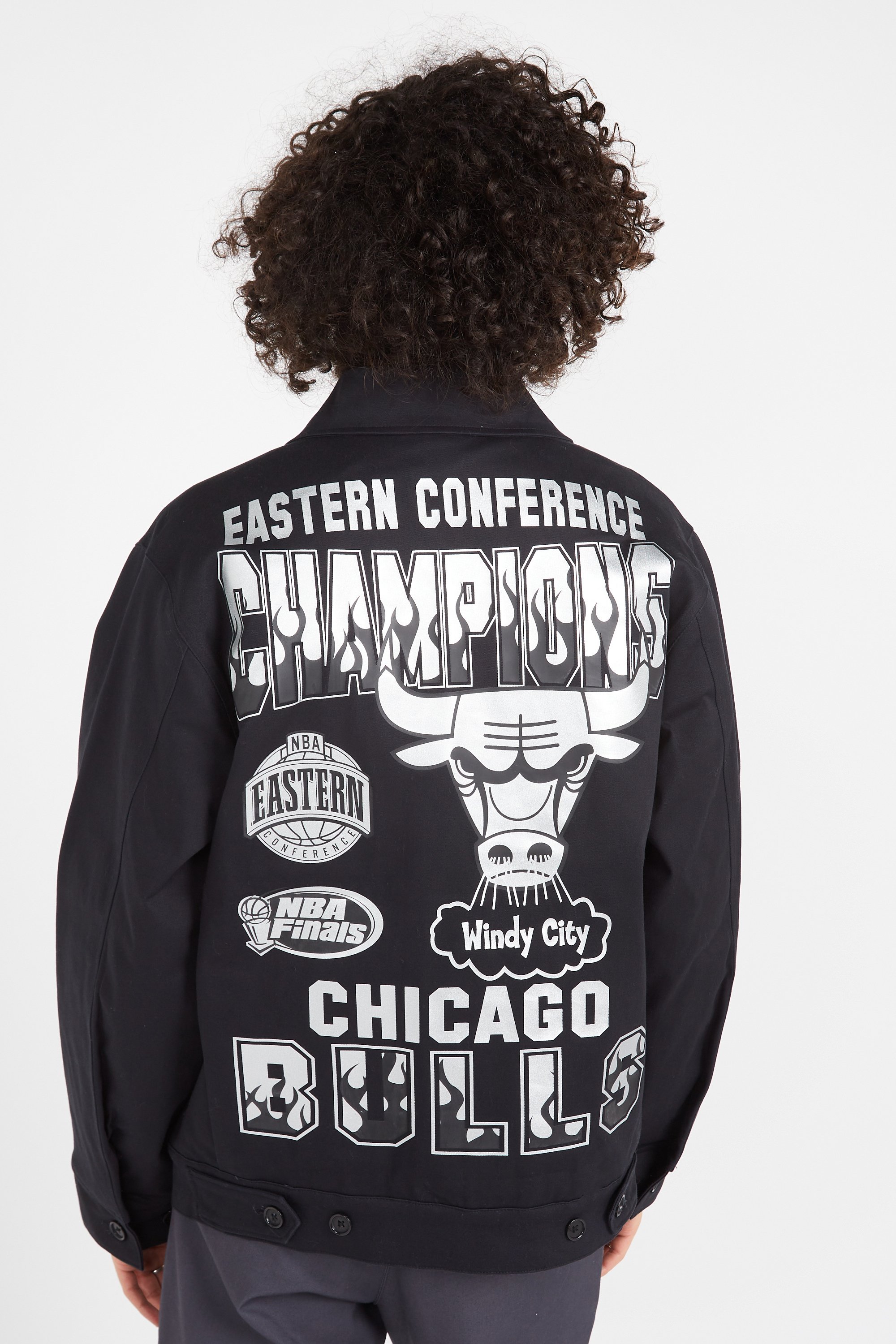 Jacket | Black by MITCHELL & NESS Jacket Black