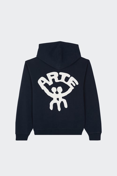 ARTE ANTWERP Hoodie Bleu
