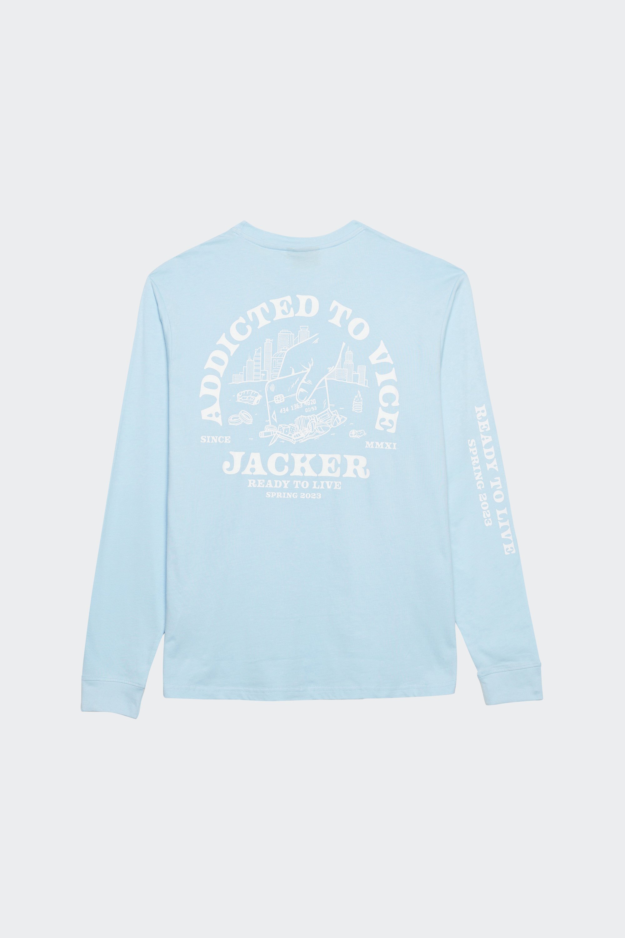 T-shirt | Bleu by JACKER T-shirt Bleu