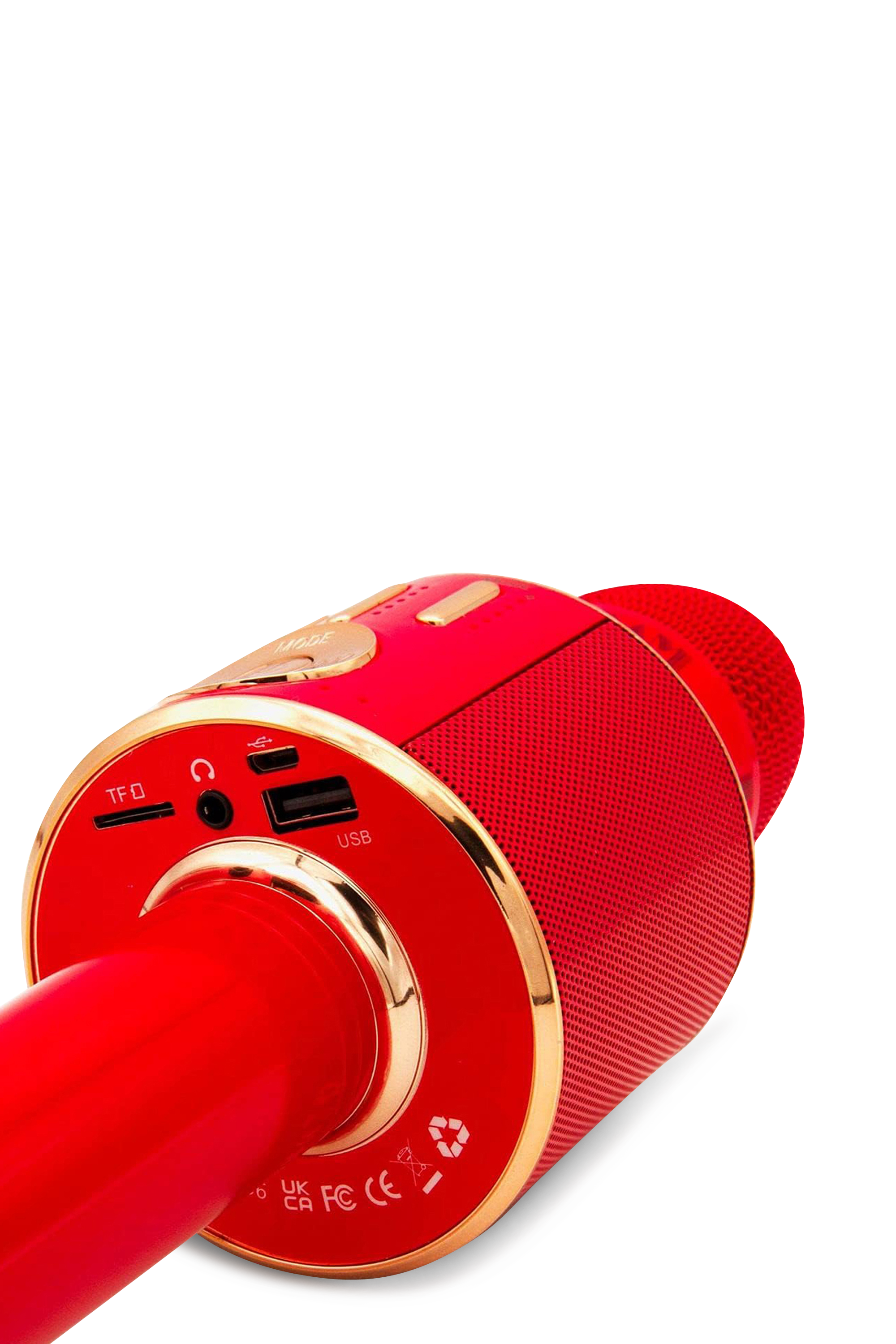 Micro karaoké | Rouge BAM KARAOKE TO GO AUDIO Homme