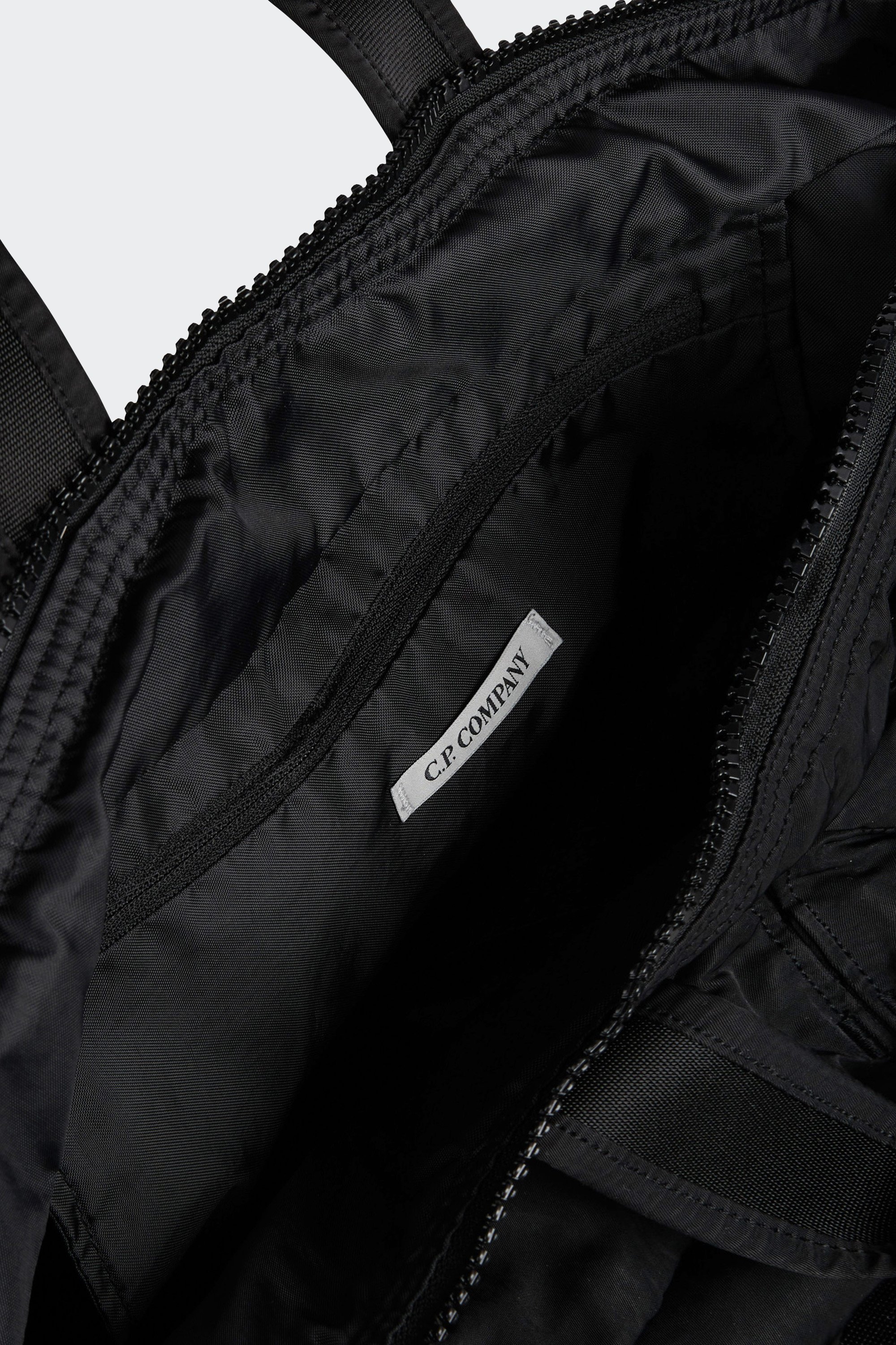Straight checked wool-blend pants | Black by C.P. COMPANY Straight checked wool-blend pants Black