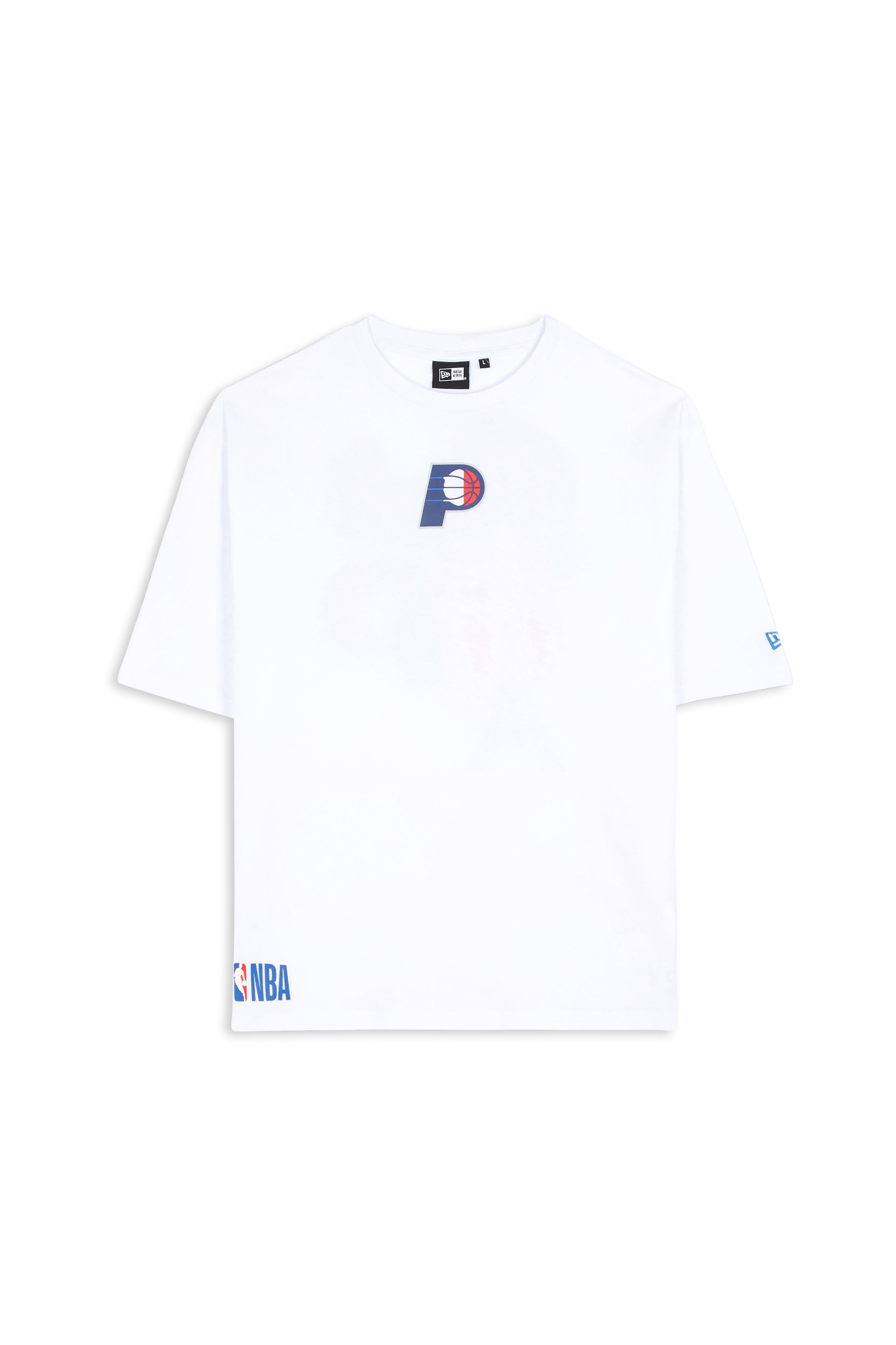Regular-fit round-neck cotton T-shirt White