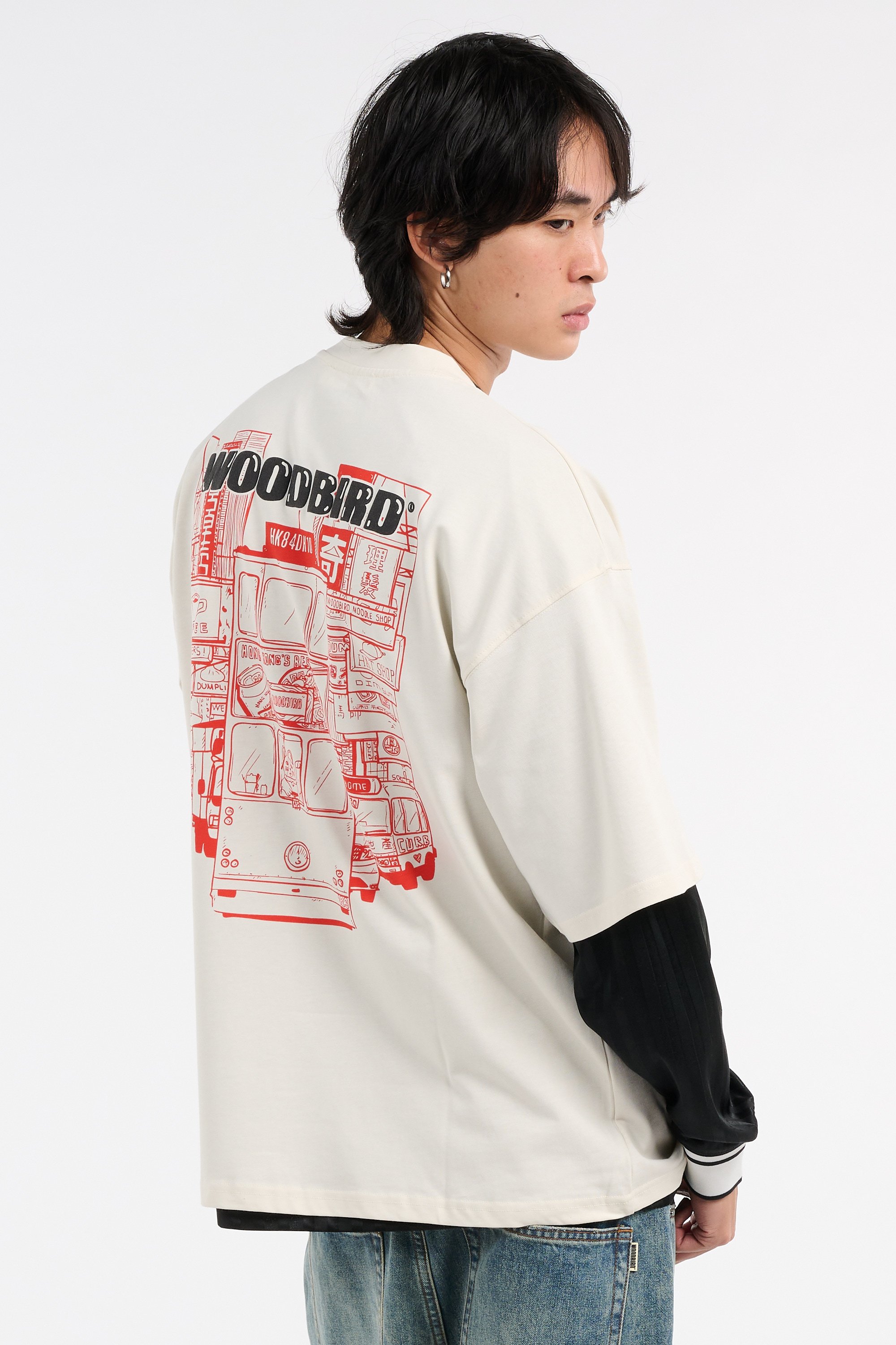 T-shirt | Beige WOODBIRD Homme