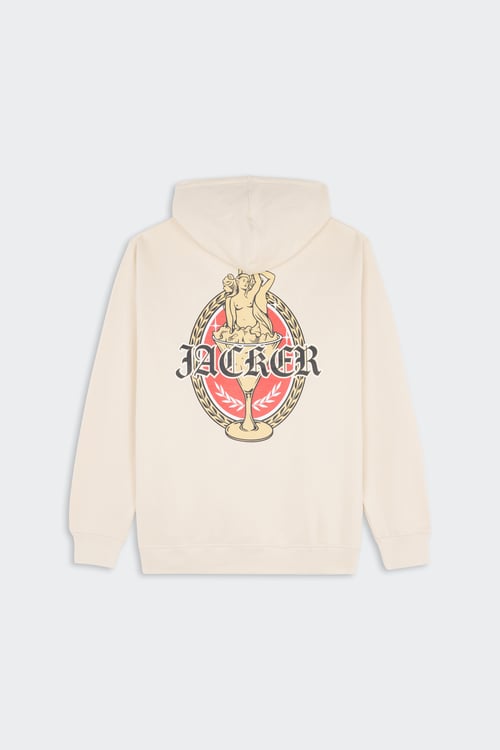 JACKER Hoodie Beige