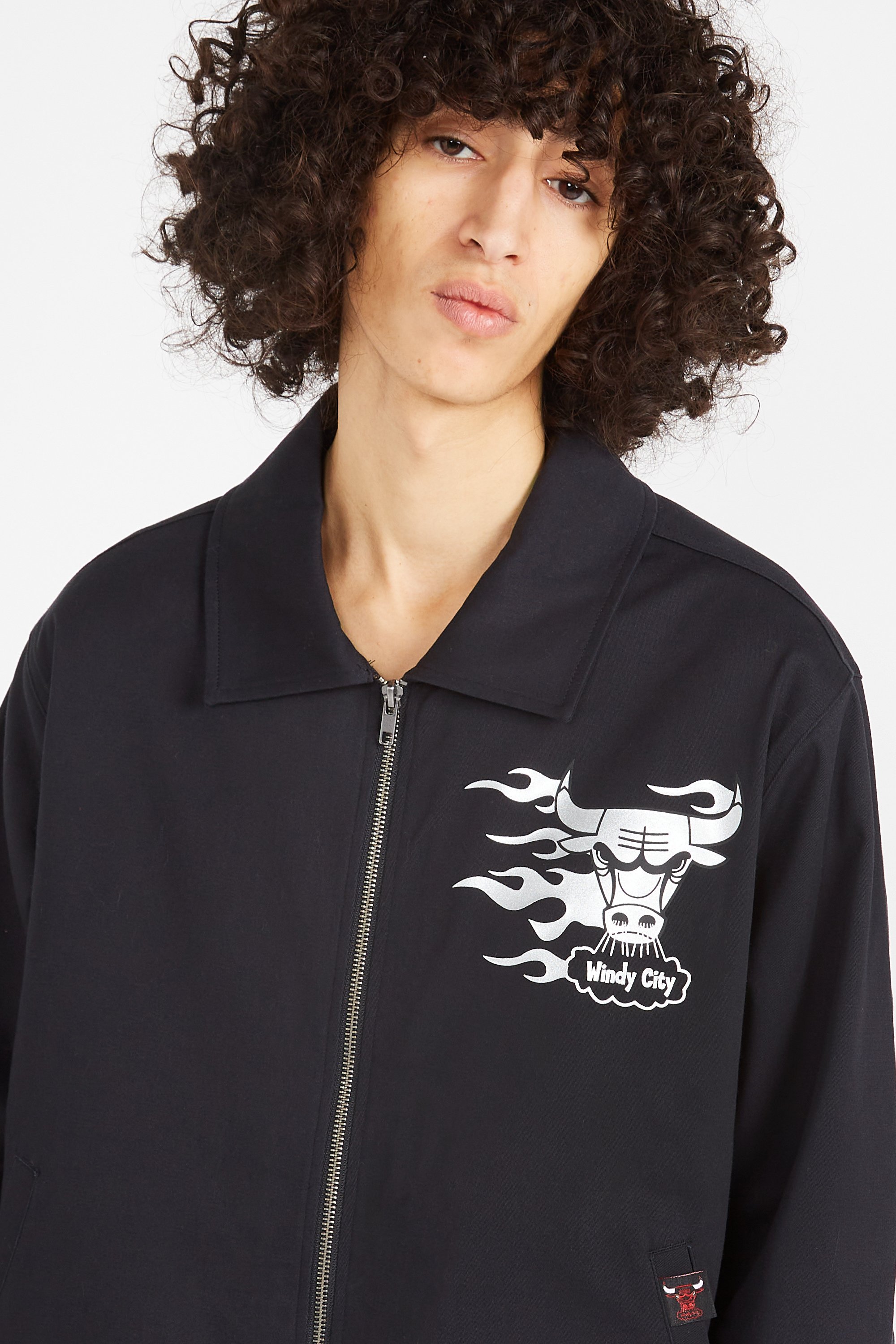 Jacket | Black by MITCHELL & NESS Jacket Black
