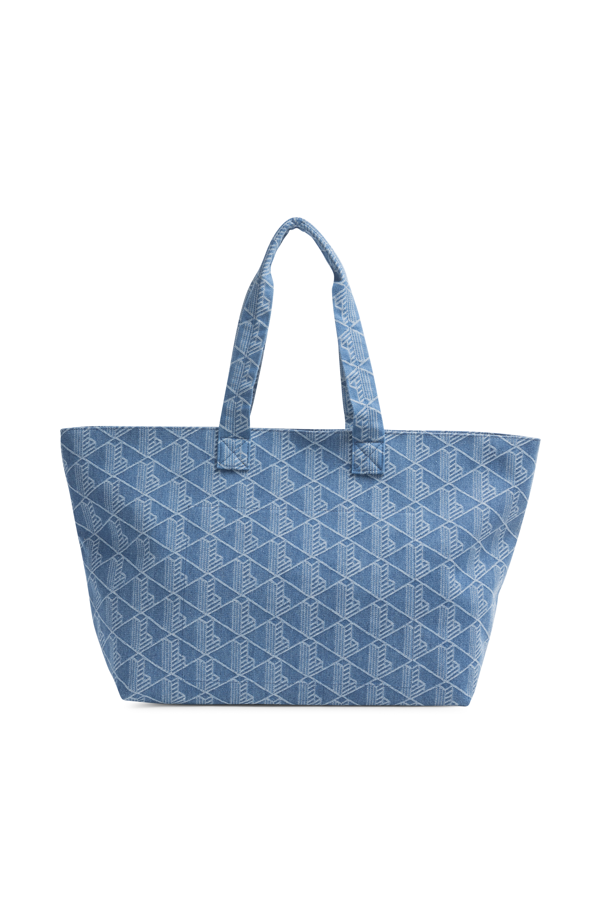 Sac shopping Bleu