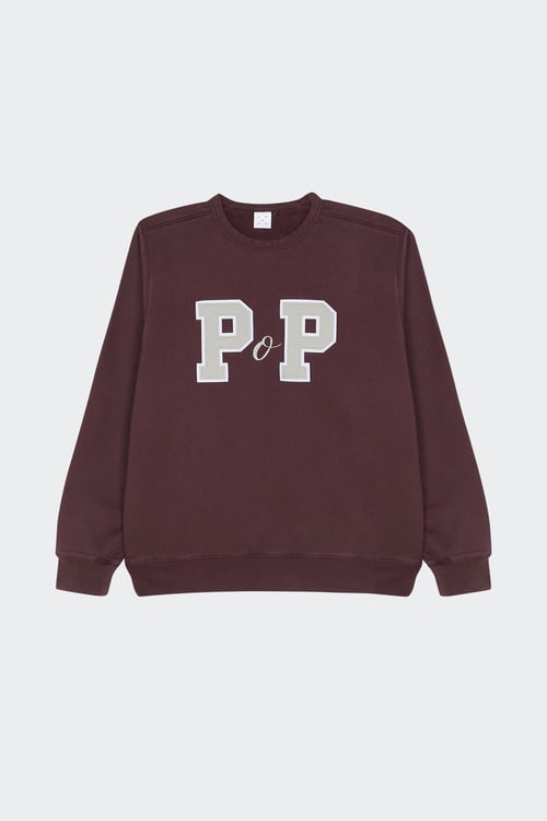 POP TRADING COMPANY Sweatshirt Rouge