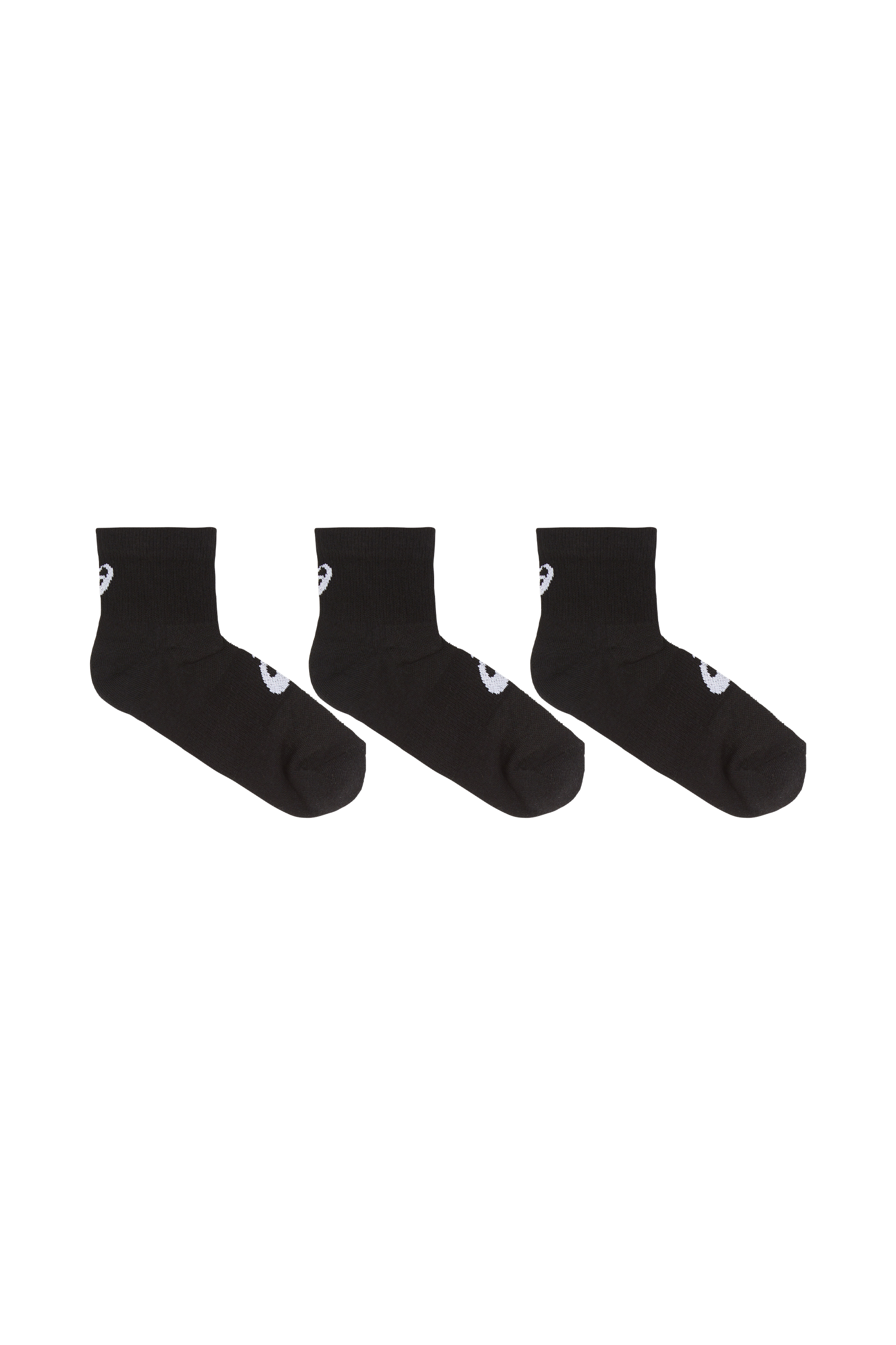 Lot de 3 paires de chaussettes 3 PACK QUARTER SOCK Performance black