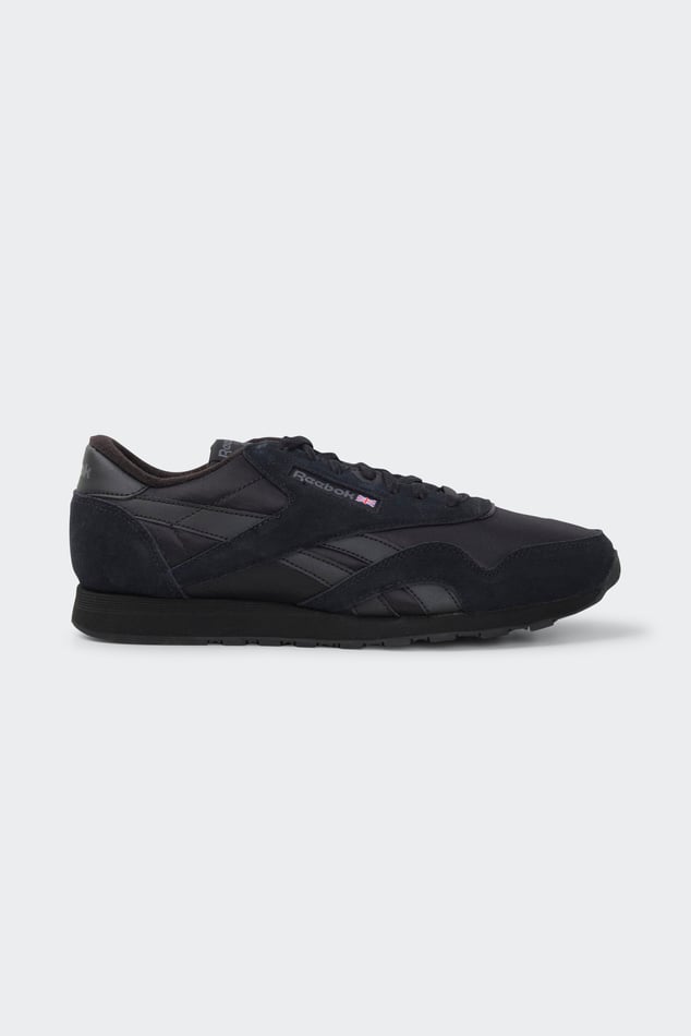 Men's black reebok classics sales