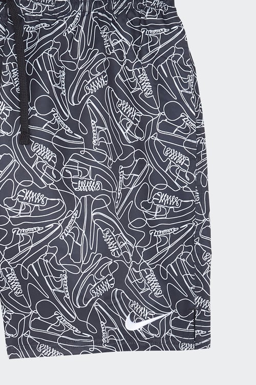 NIKE SWIM Short de bain Noir