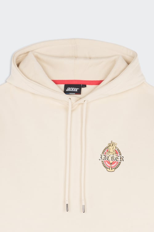 JACKER Hoodie Beige