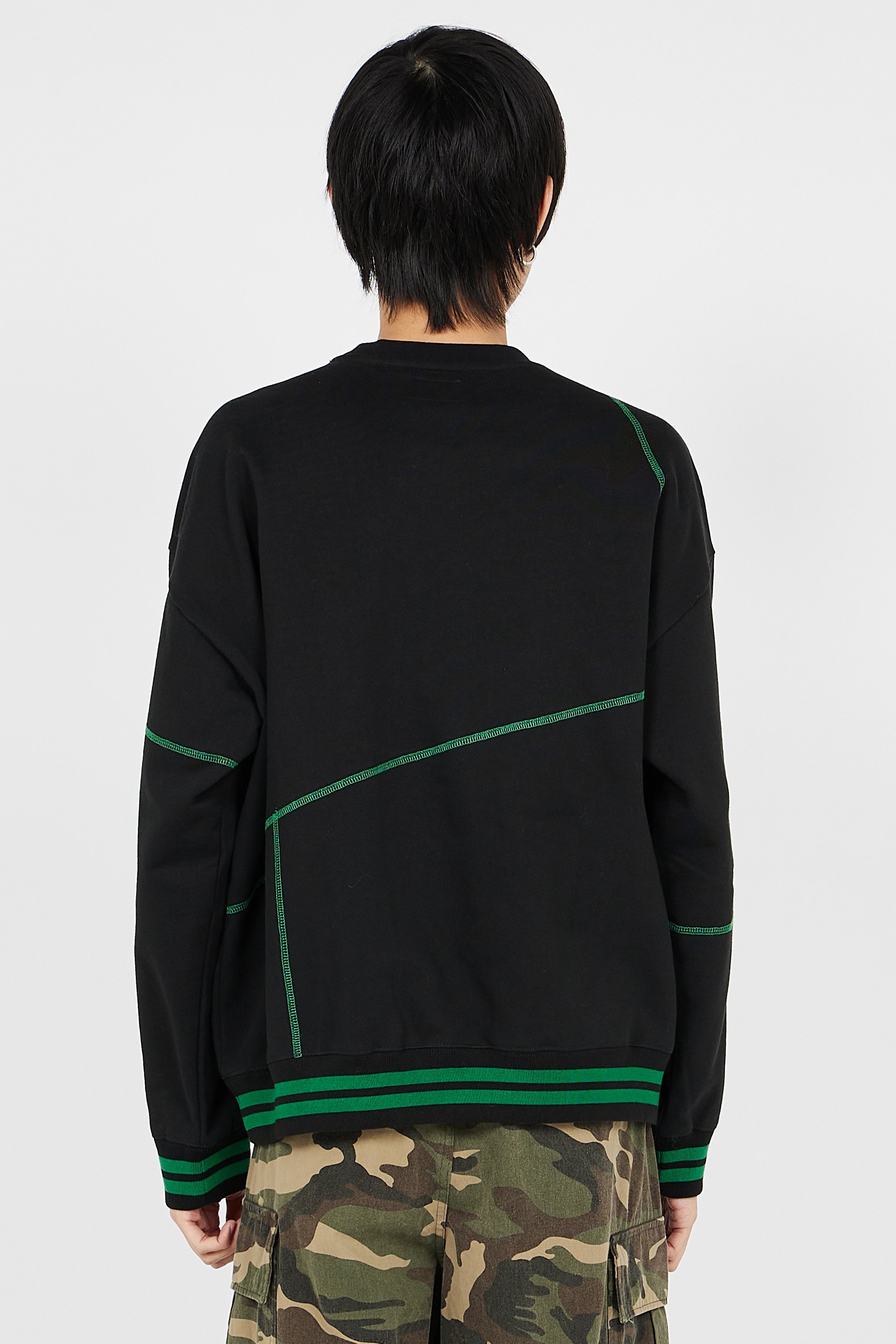 sweatshirt | Black by HUF sweatshirt Black
