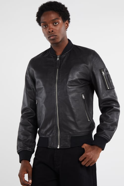 SCHOTT Jacket Black