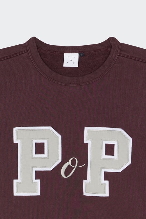 POP TRADING COMPANY Sweatshirt Rouge