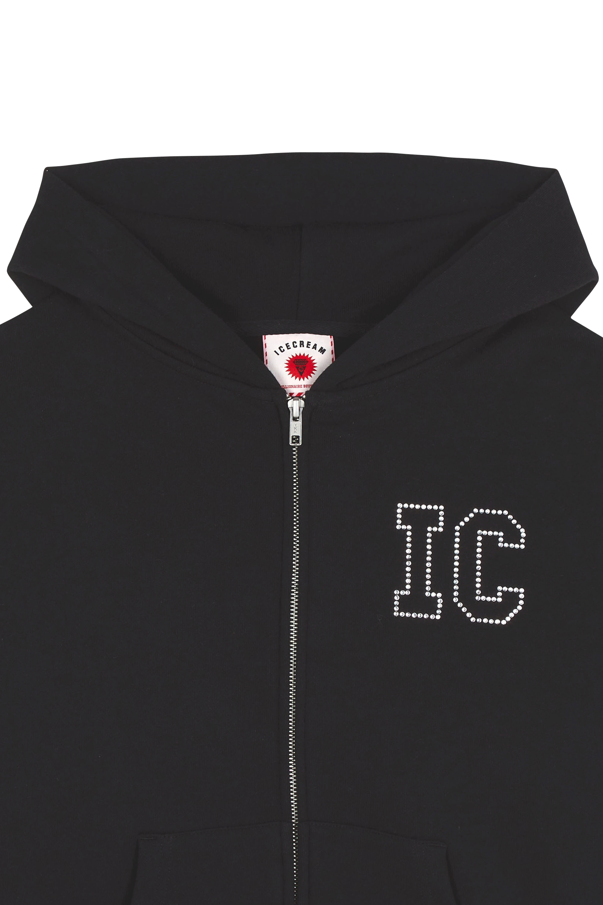 Hoodie zippé Noir
