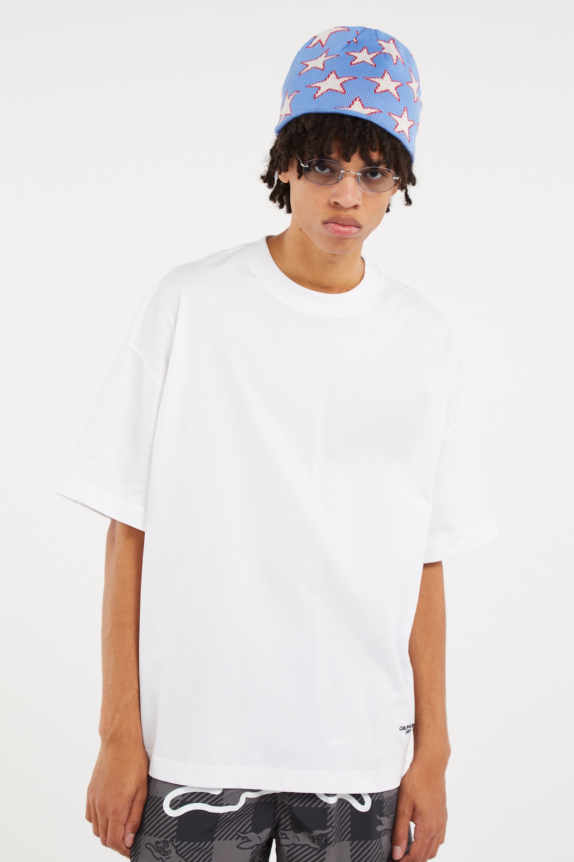 Regular-fit round-neck cotton T-shirt | White CARHARTT WIP Men