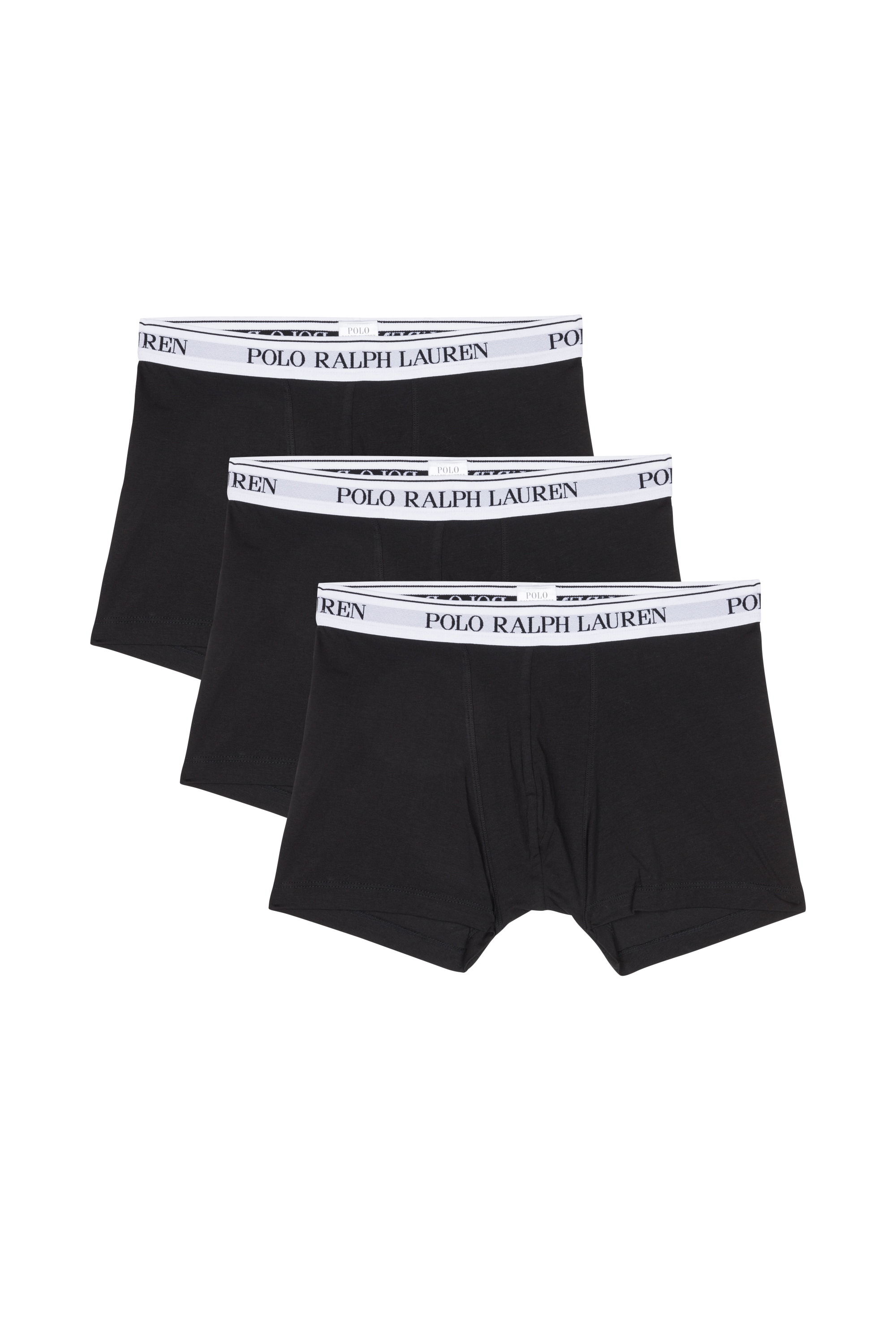 Set of 3 BOXERS Black