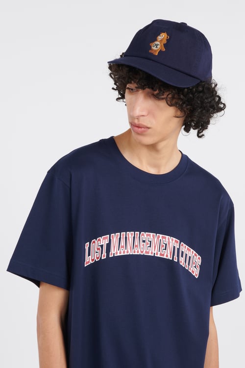 LOST MANAGEMENT CITIES T-shirt Bleu