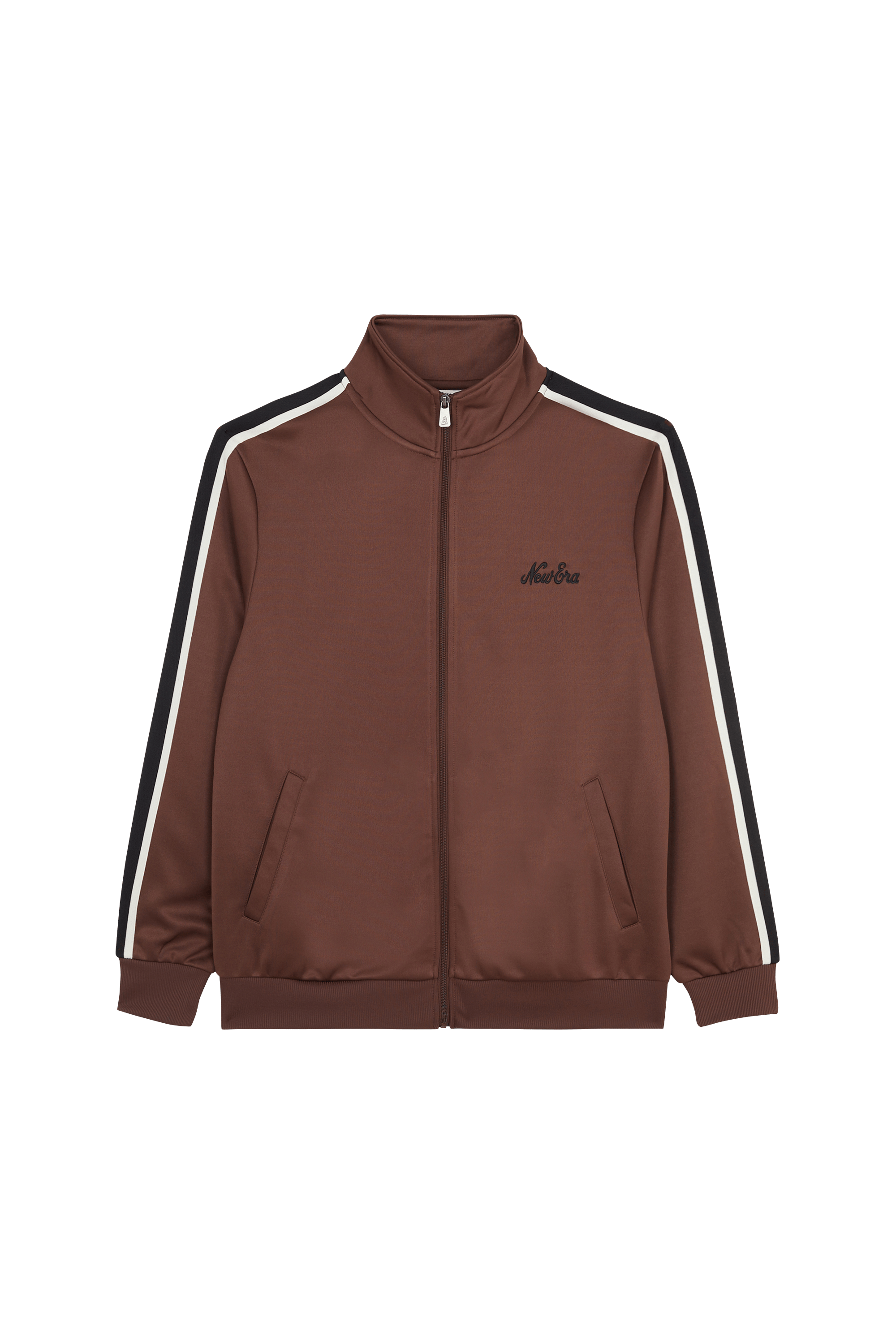 Veste de survêtement  NE SCRIPT TRACK JACKET NEWERA  CHS Brown
