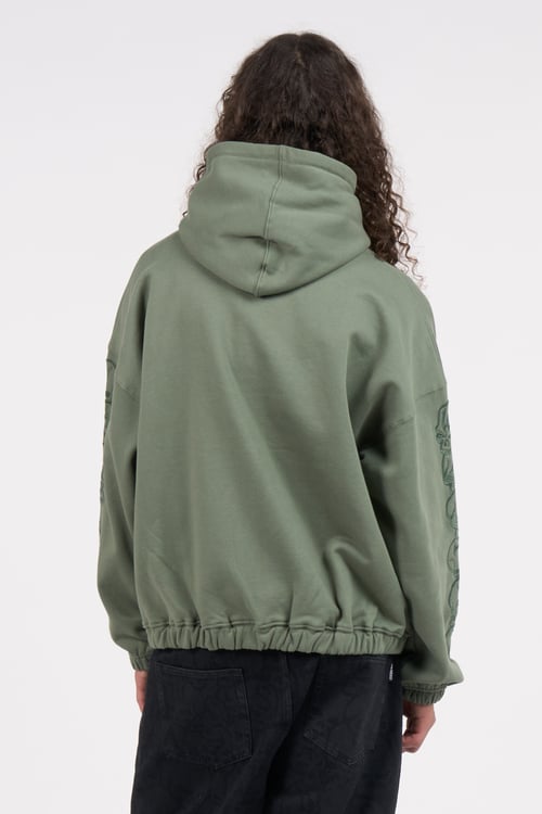 WASTED Hoodie Vert