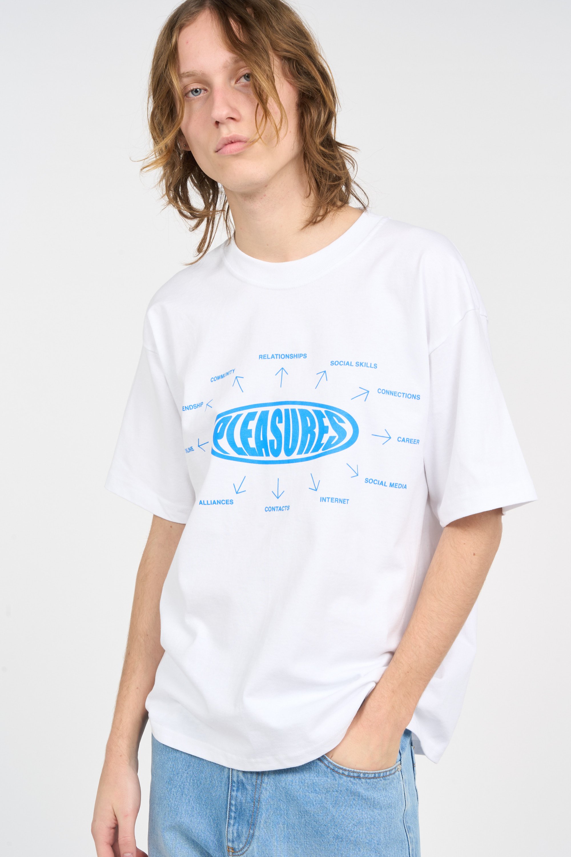T-shirt | White PLEASURES Men