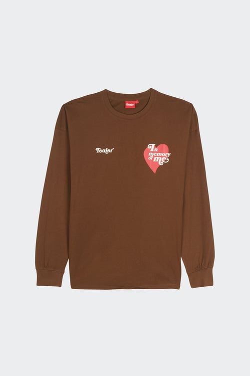 TEALER t-shirt Marron