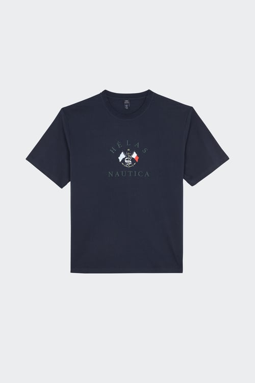 HELAS T-shirt Bleu