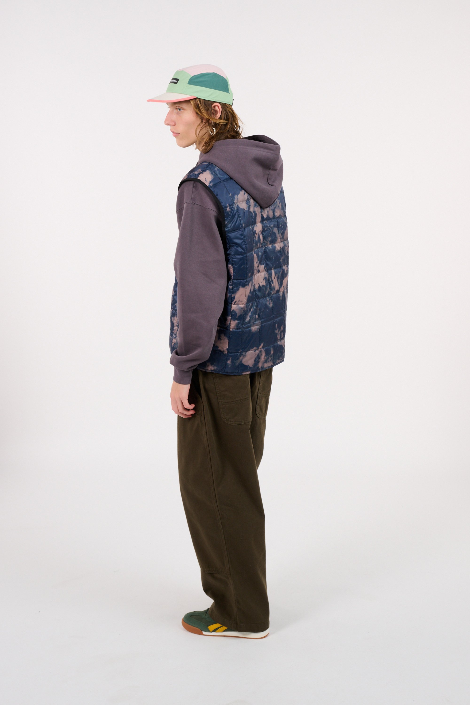 Doudoune sans manches  Multicolore