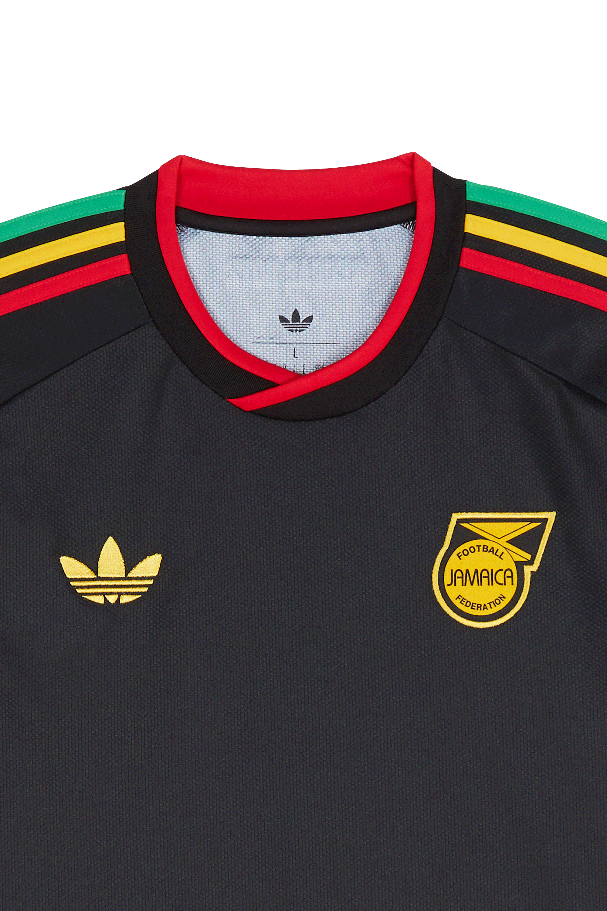 Regular-fit round-neck cotton T-shirt Black